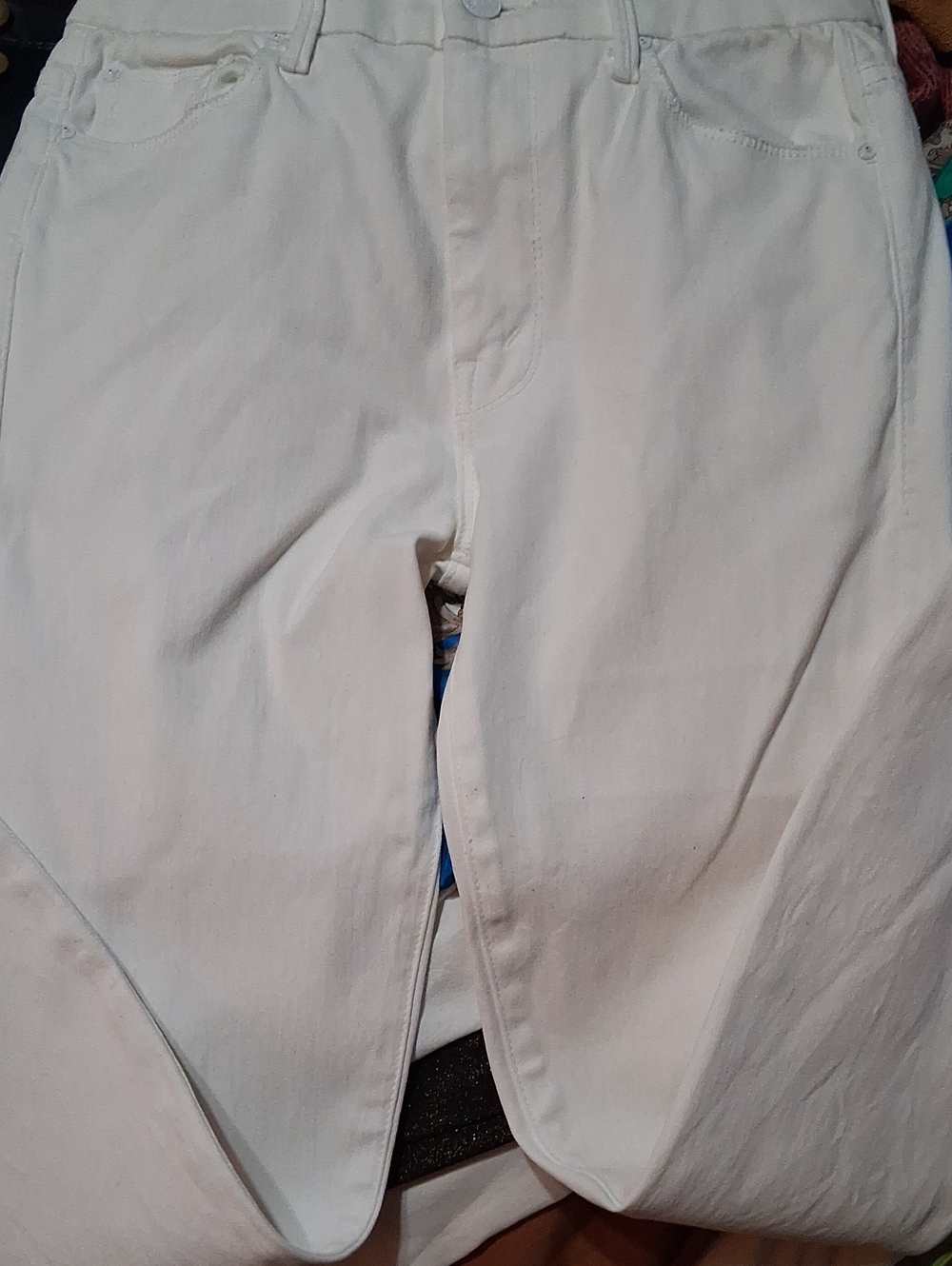 Mother sz 27 high waisted straight freyed leg